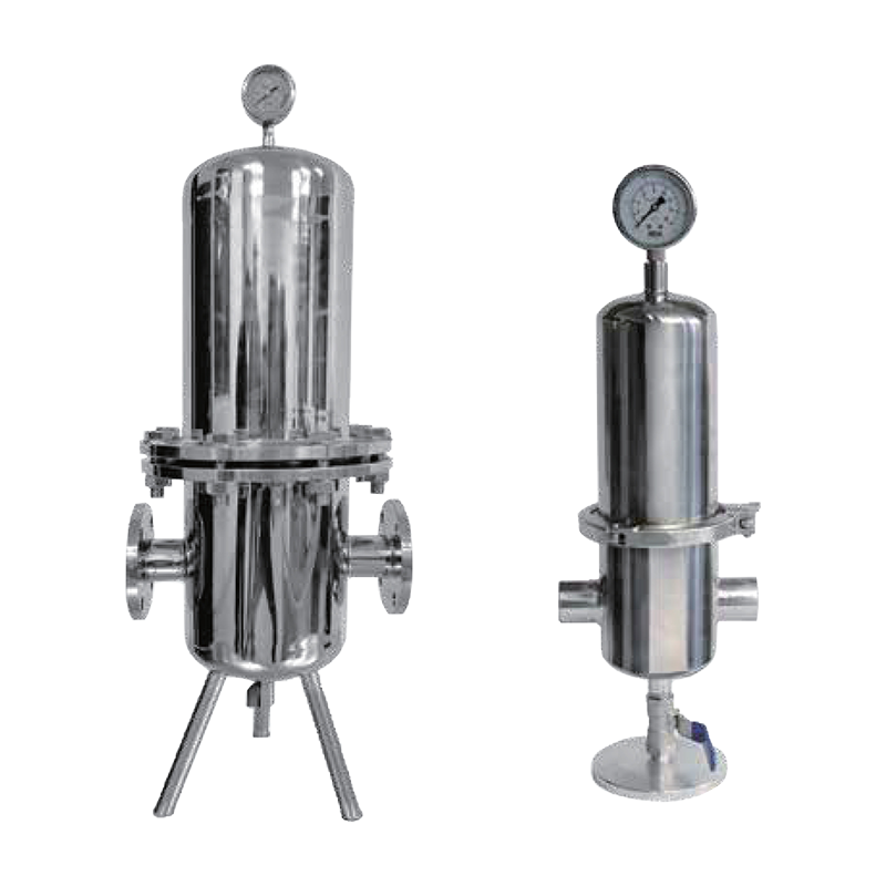 Rustfritt stål Steril mikrofiltrering trykkluftfilter for rene rom