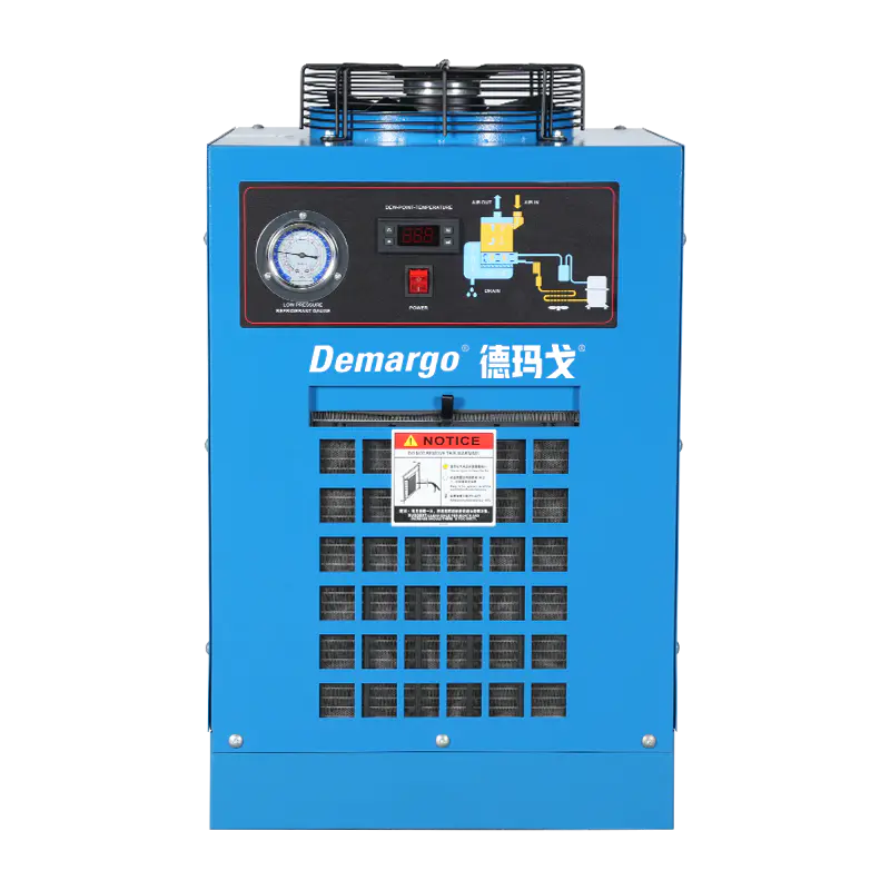 Energisparende og miljøvennlig aluminiumsplate Fin kald tørketrommel