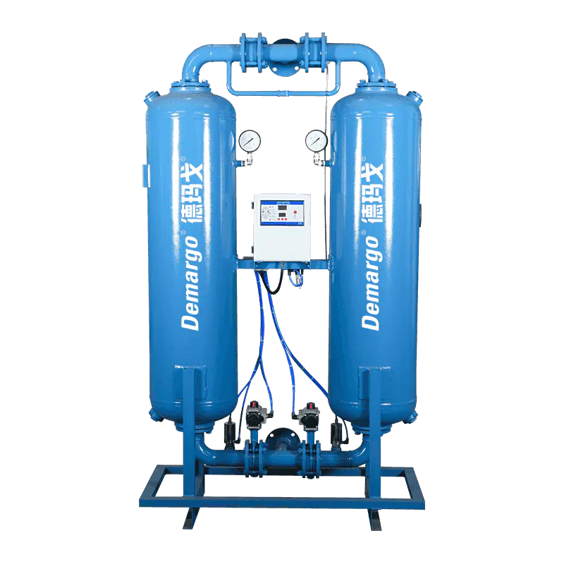 Varmefri regenerering Adsorpsjon tørketrommel